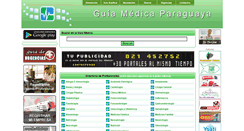 Desktop Screenshot of guiamedica.com.py